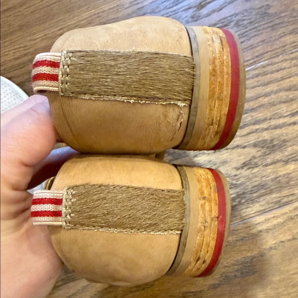 Dr. Schools Women’s Loafer flats - Light Pink and Tan size 7.5 set of 2